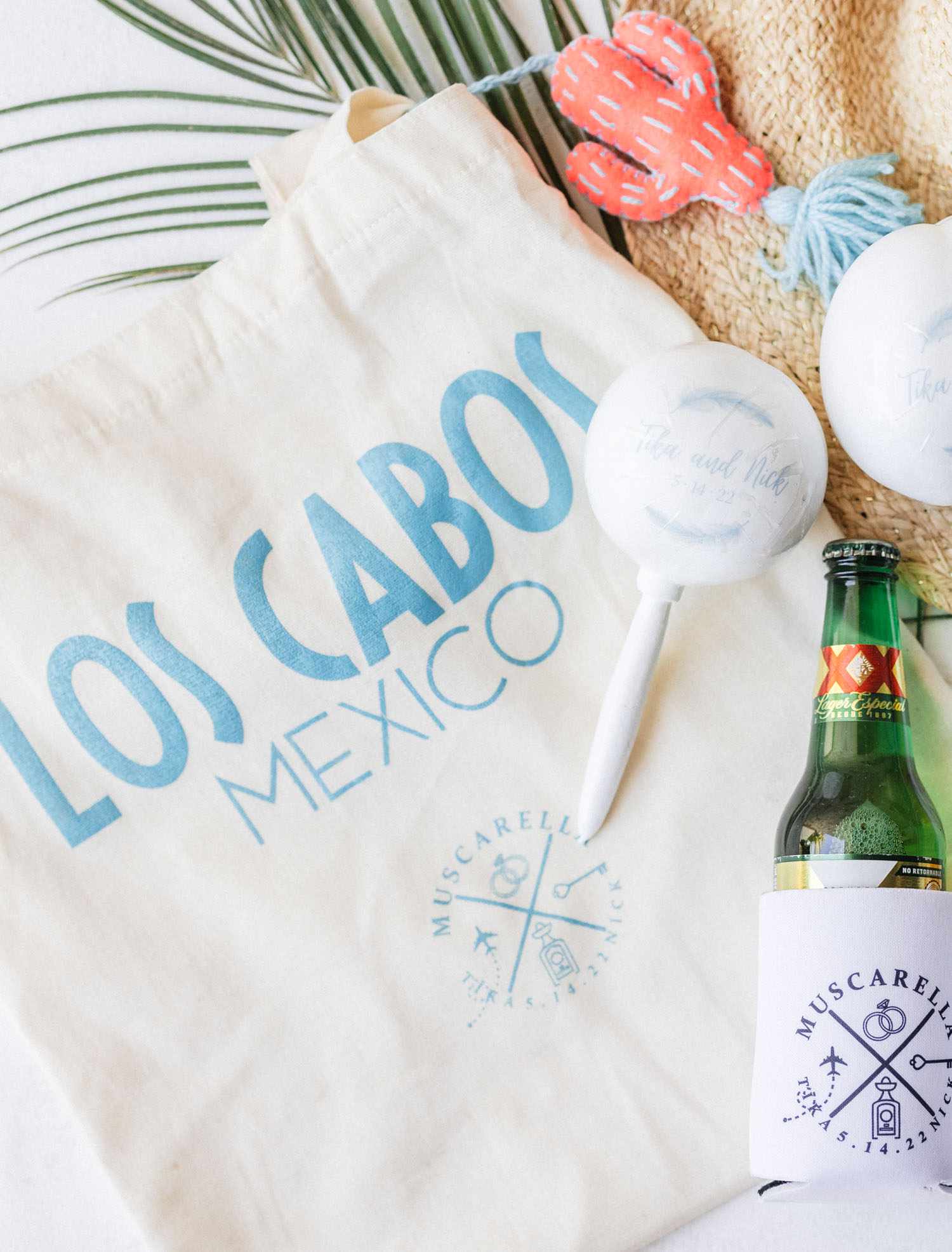 Los Cabos Welcome Bags for Tika Sumpter's Mexico Wedding