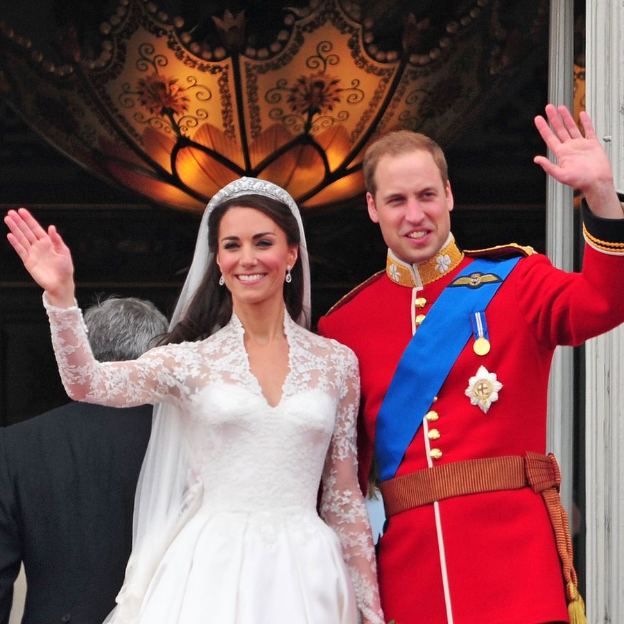 Kate Middleton and Prince William wedding day